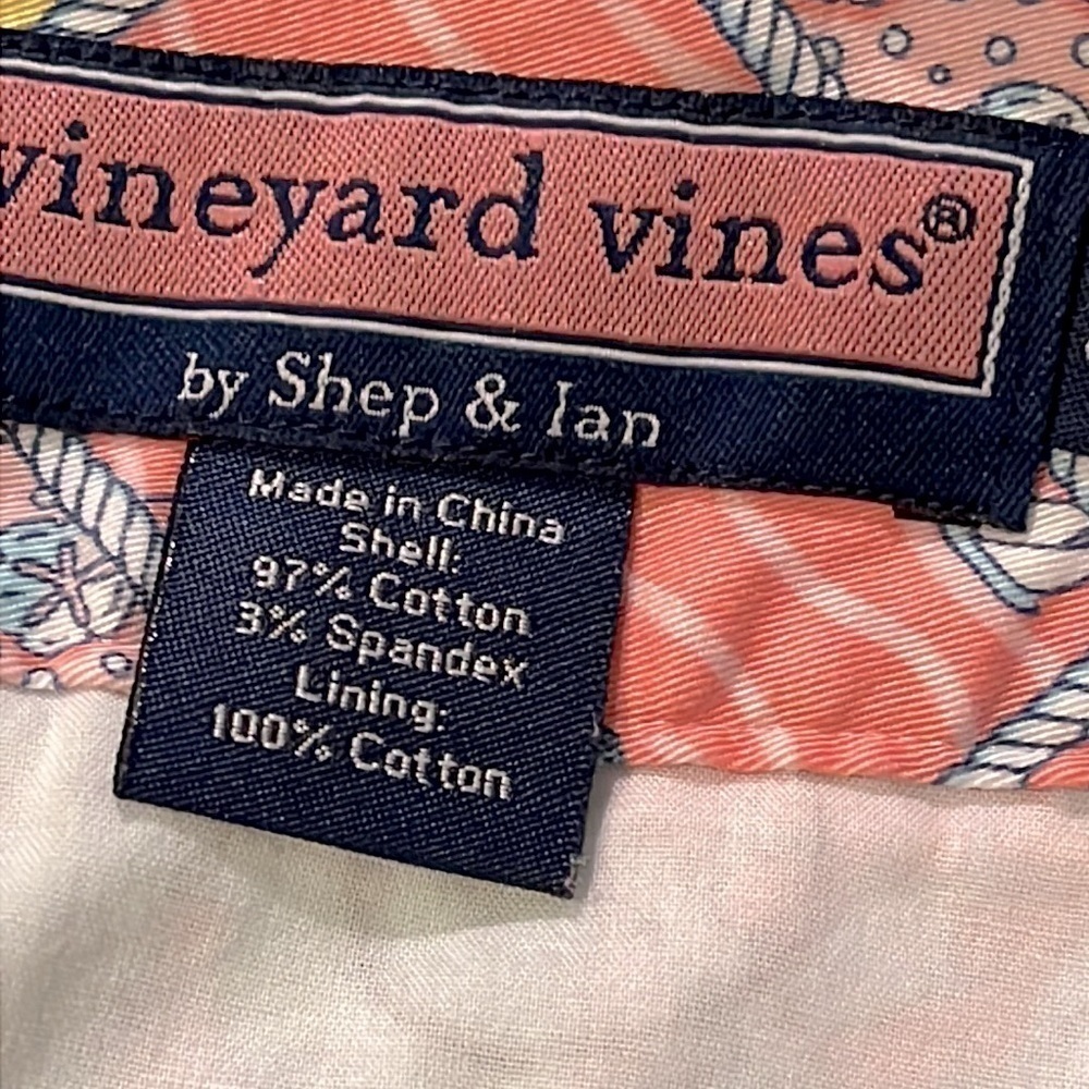 Vineyard Vines Mini Skirt Patchwork Print Nautica… - image 7